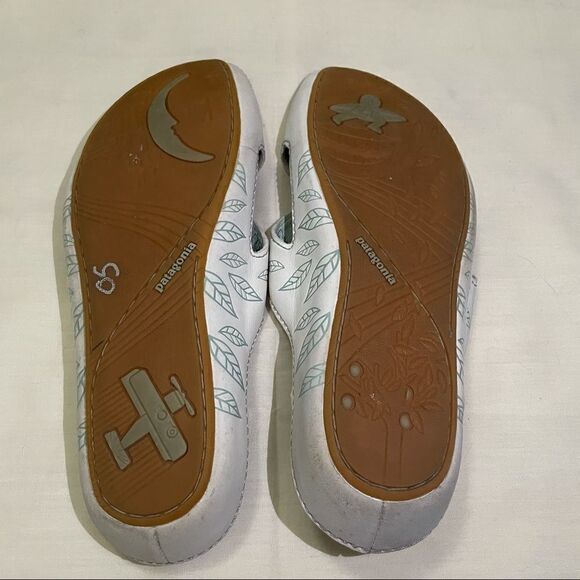Patagonia Sky Dancer Mist Leather Slip-On Sandals - Picture 7 of 9